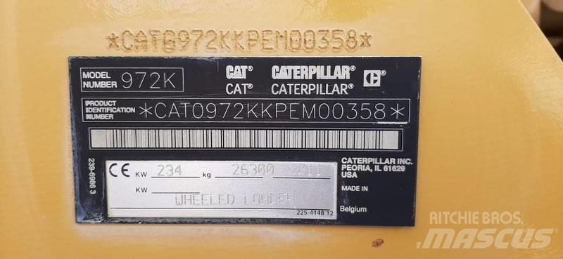 CAT 972K Iekrāvēji uz riteņiem