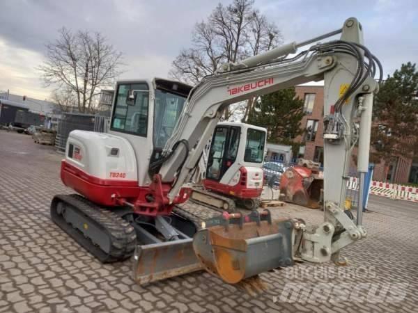 Takeuchi TB 240 DPF Mini ekskavatori < 7 t