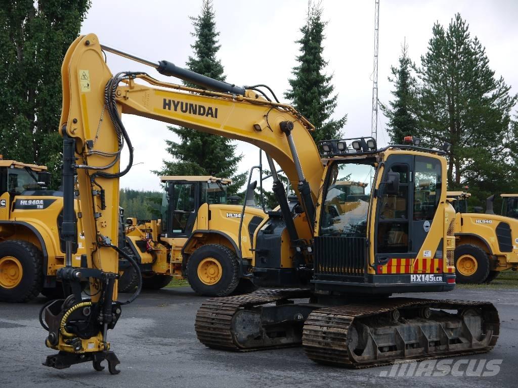 Hyundai HX 145 LCR Kāpurķēžu ekskavatori