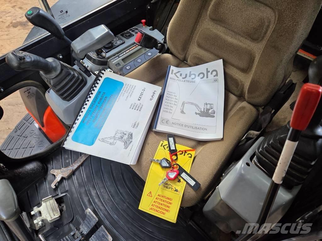 Kubota KX 101-3 A Mini ekskavatori < 7 t