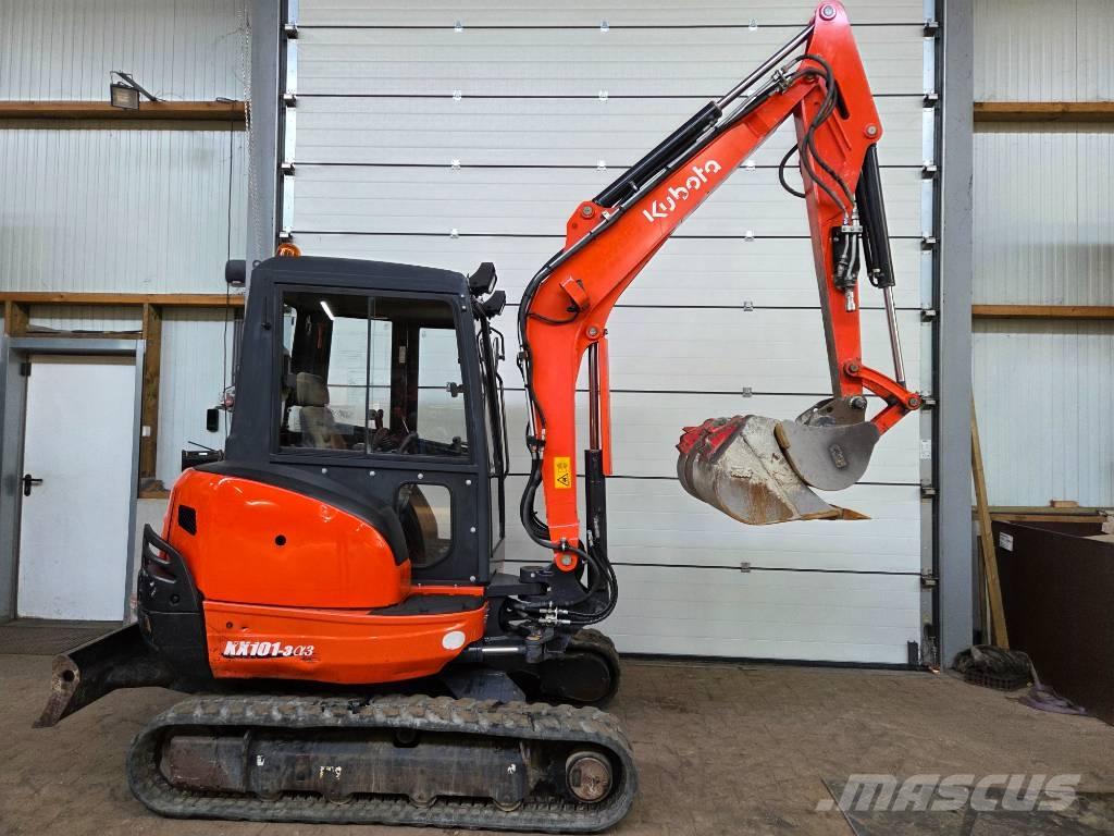 Kubota KX 101-3 A Mini ekskavatori < 7 t