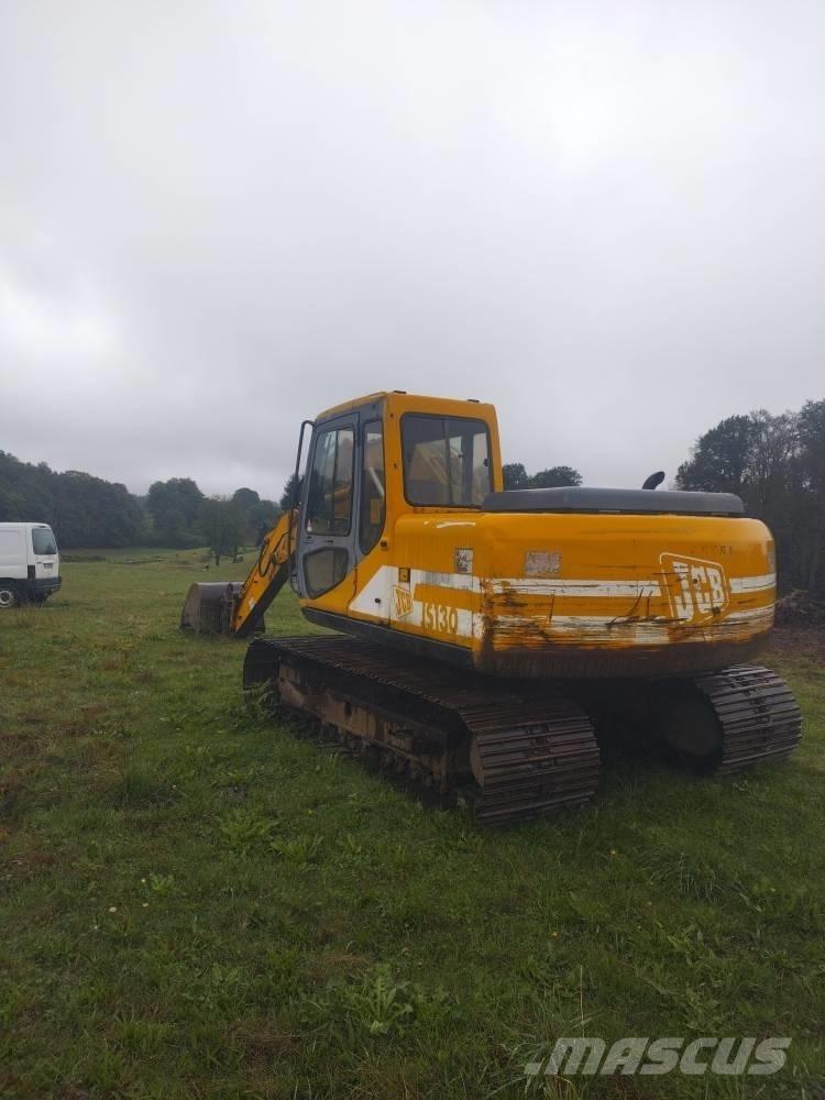 JCB JS 130 Kāpurķēžu ekskavatori