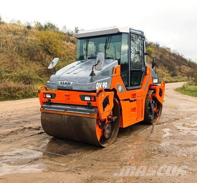 Hamm DV 90 Divvalču grunts veltņi