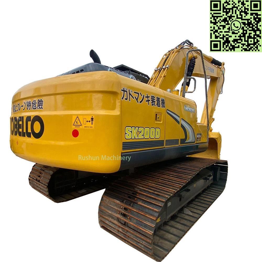 Kobelco SK200 Kāpurķēžu ekskavatori