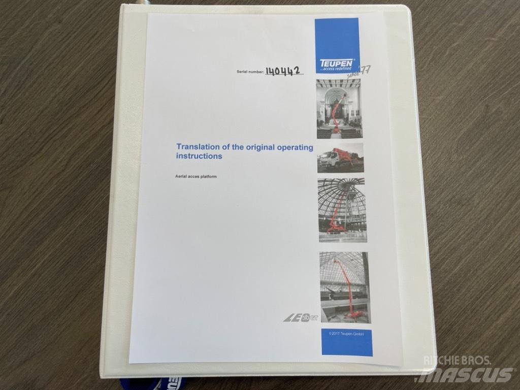 Teupen Leo 50 GT Strēles pacēlāji