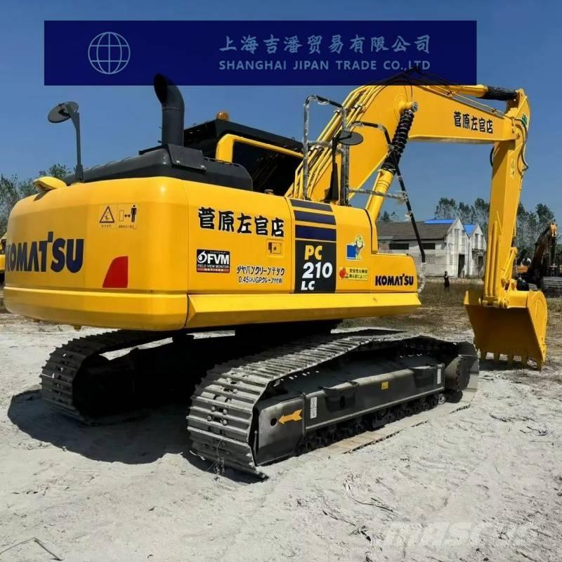 Komatsu PC 210 Kāpurķēžu ekskavatori