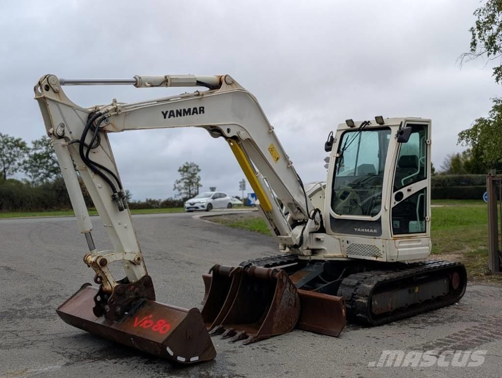 Yanmar Vio 80-1A Vidēja lieluma ekskavatori 7 t - 12 t