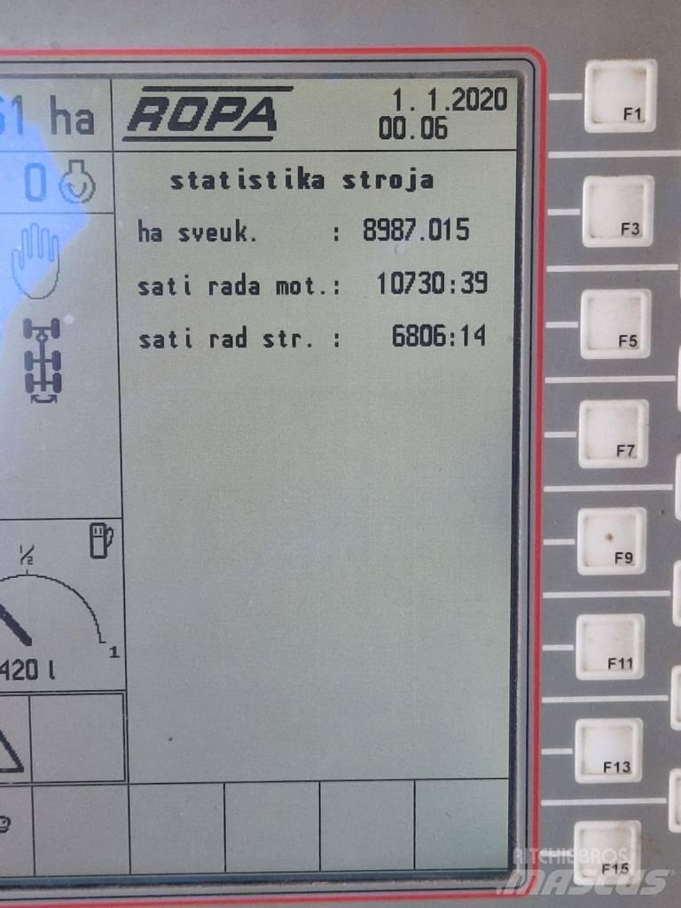 Ropa Tiger 3 Biešu novākšanas kombaini