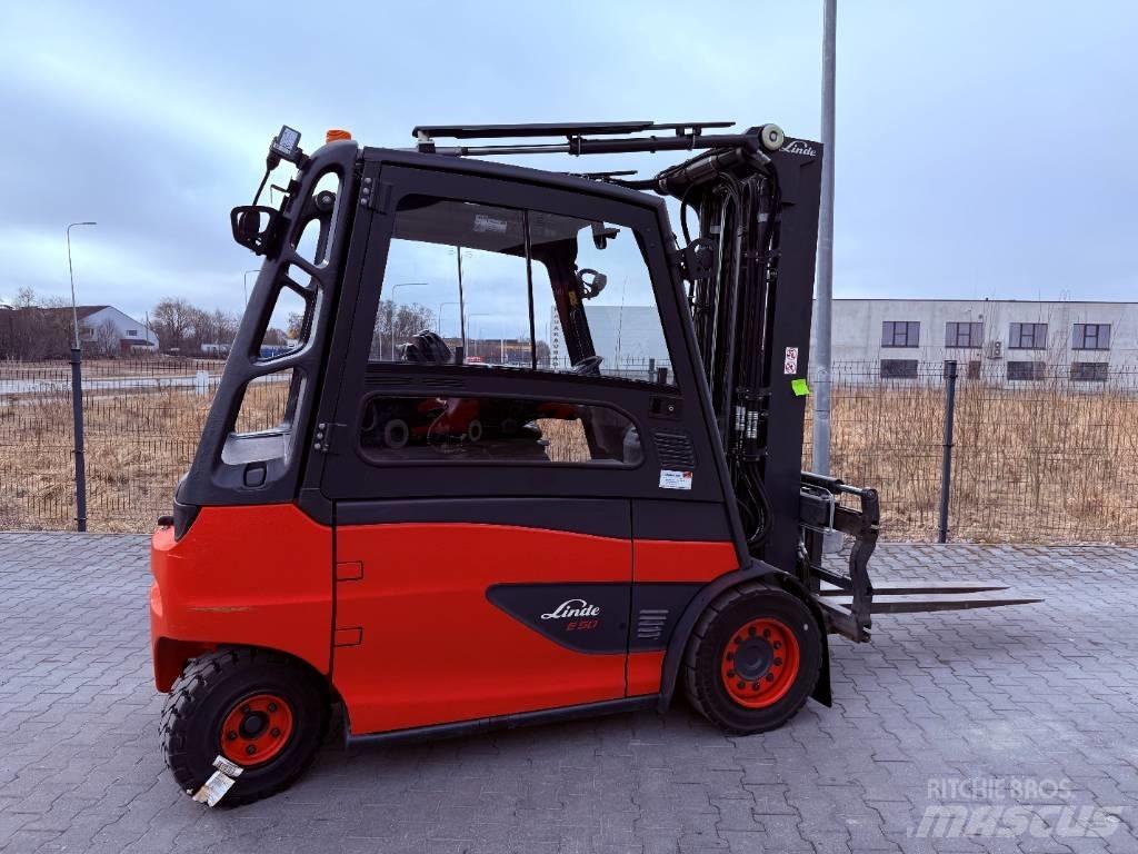 Linde E50/600HL/388 Elektriskie iekrāvēji