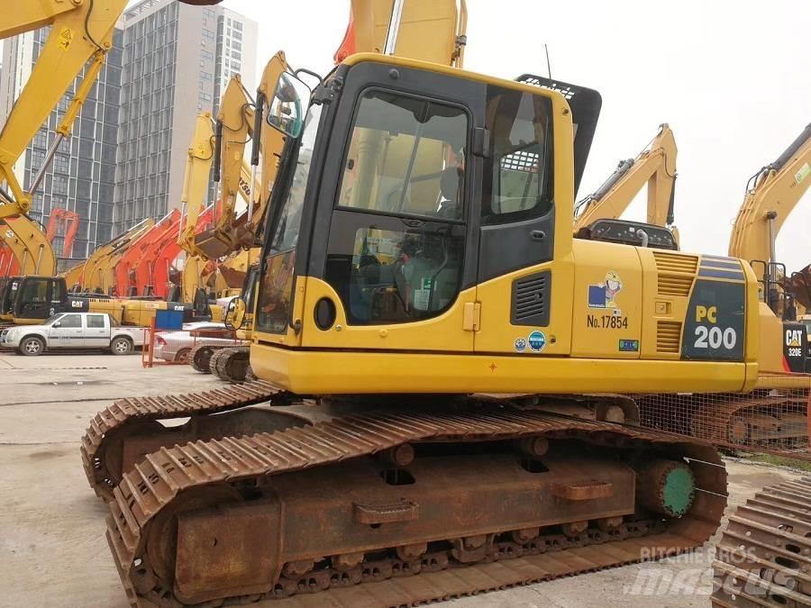 Komatsu pc200-8 Kāpurķēžu ekskavatori