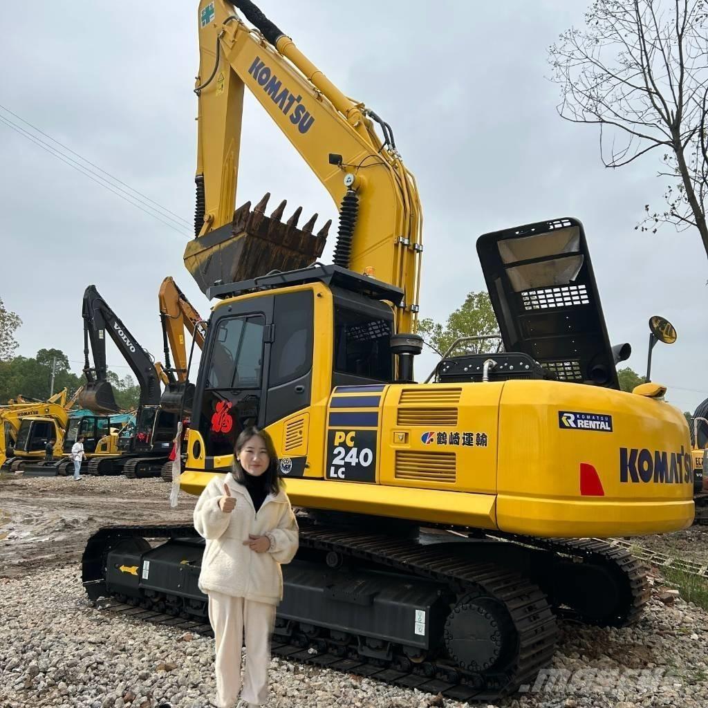 Komatsu PC 240 LC Kāpurķēžu ekskavatori