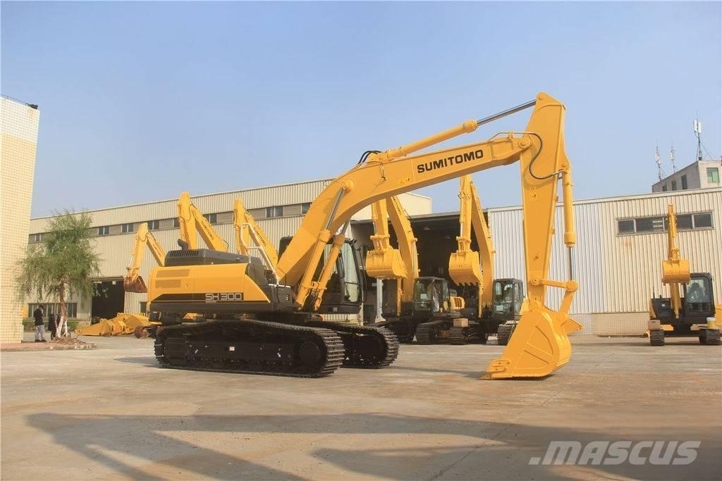 Sumitomo SH300 Kāpurķēžu ekskavatori