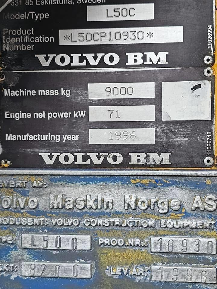 Volvo L 50 C Iekrāvēji uz riteņiem
