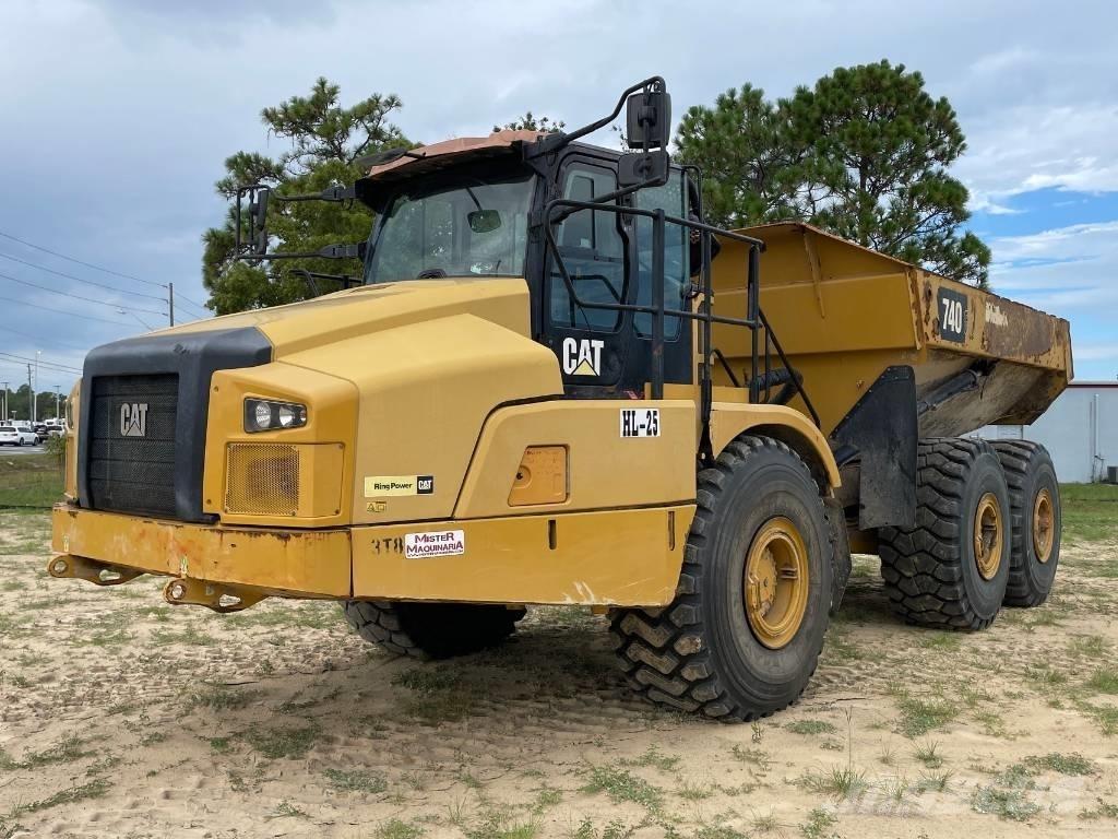 CAT 740 GC Artikulētie pašizgāzēji
