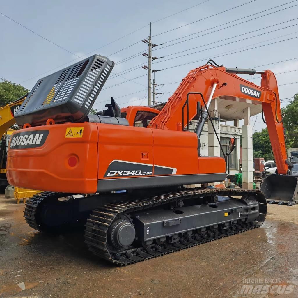 Doosan DX 340 LC-9C Kāpurķēžu ekskavatori