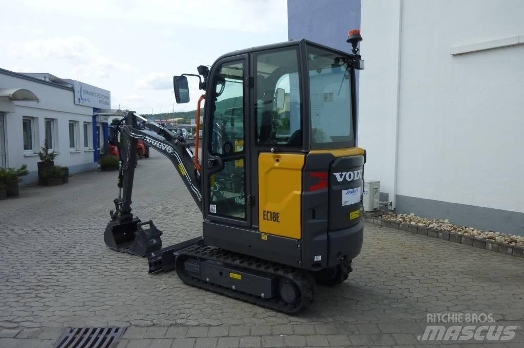 Volvo EC 18 E Mini ekskavatori < 7 t