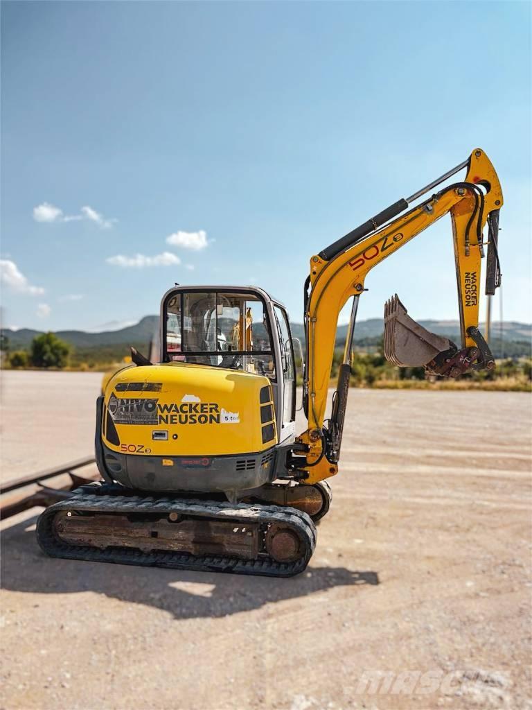 Wacker Neuson 50 Z3 Mini ekskavatori < 7 t