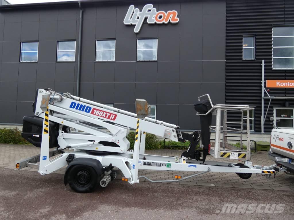 Dino 160 XT Skylift Pacēlājplatformas - piekabes