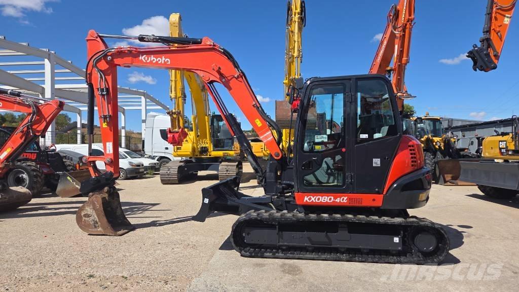 Kubota KX 080-4 Vidēja lieluma ekskavatori 7 t - 12 t