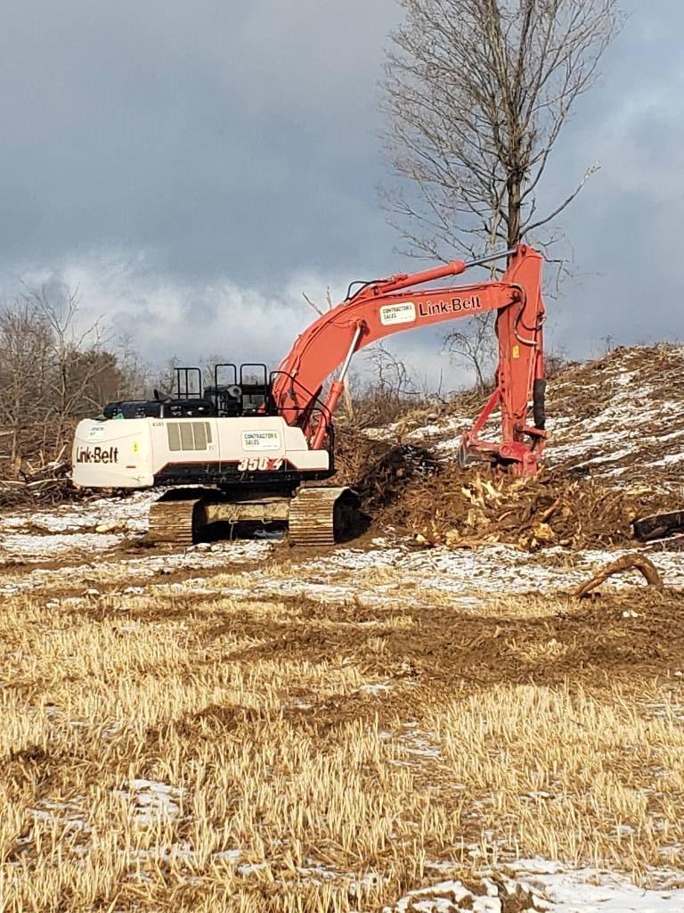 Link-Belt 350 X4 Kāpurķēžu ekskavatori