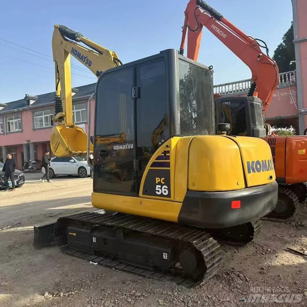 Komatsu PC 56-7 Kāpurķēžu ekskavatori