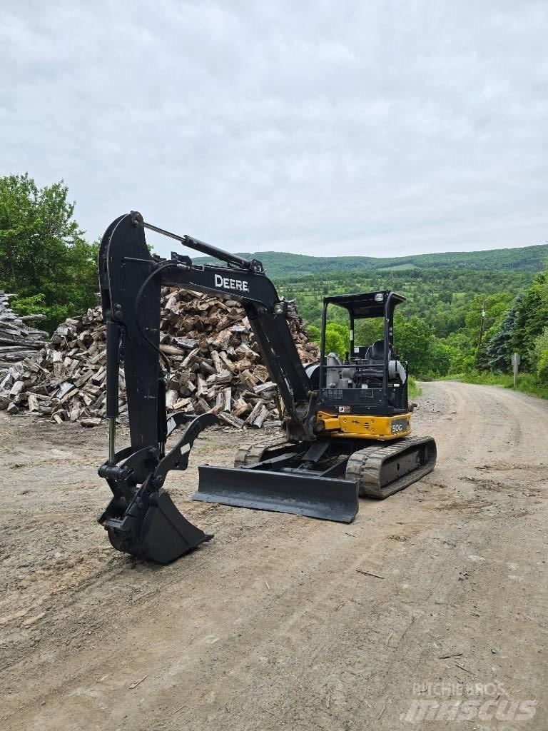 DEERE 50G Mini ekskavatori < 7 t