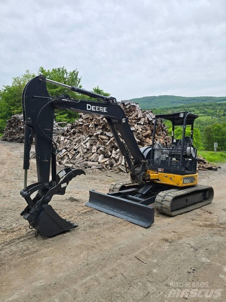 DEERE 50G Mini ekskavatori < 7 t