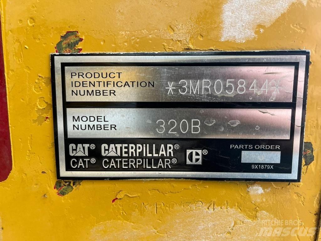 CAT 320B Īpašie ekskavatori