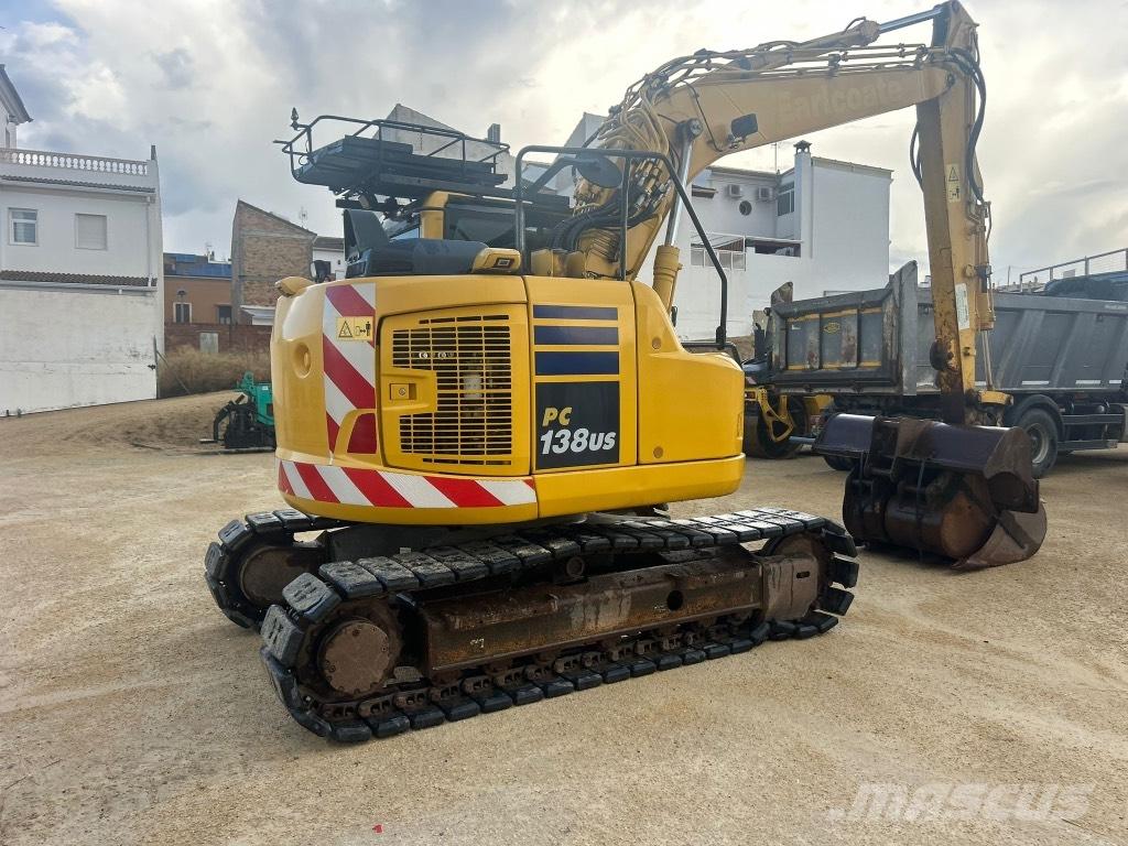 Komatsu PC 138 Kāpurķēžu ekskavatori