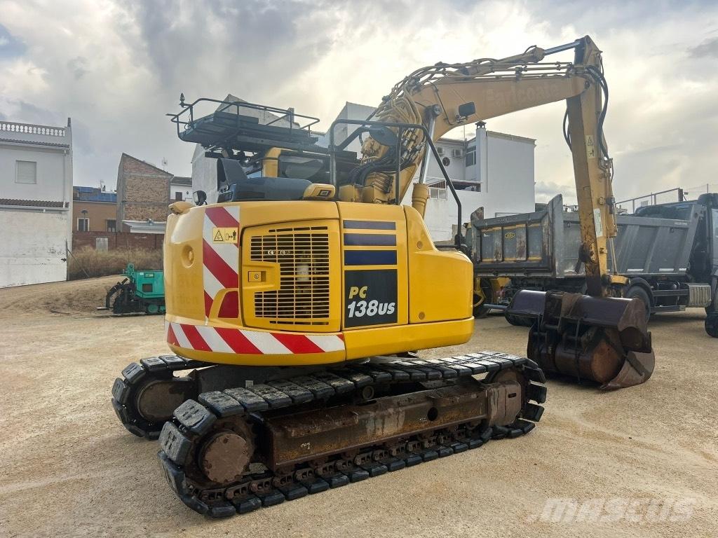 Komatsu PC 138 Kāpurķēžu ekskavatori
