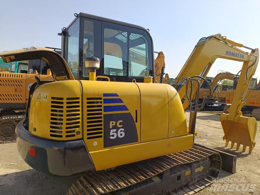 Komatsu PC56 Kāpurķēžu ekskavatori