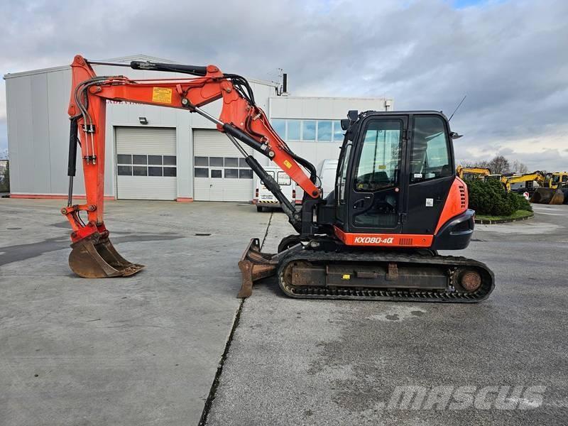Kubota KX 080-4 Vidēja lieluma ekskavatori 7 t - 12 t