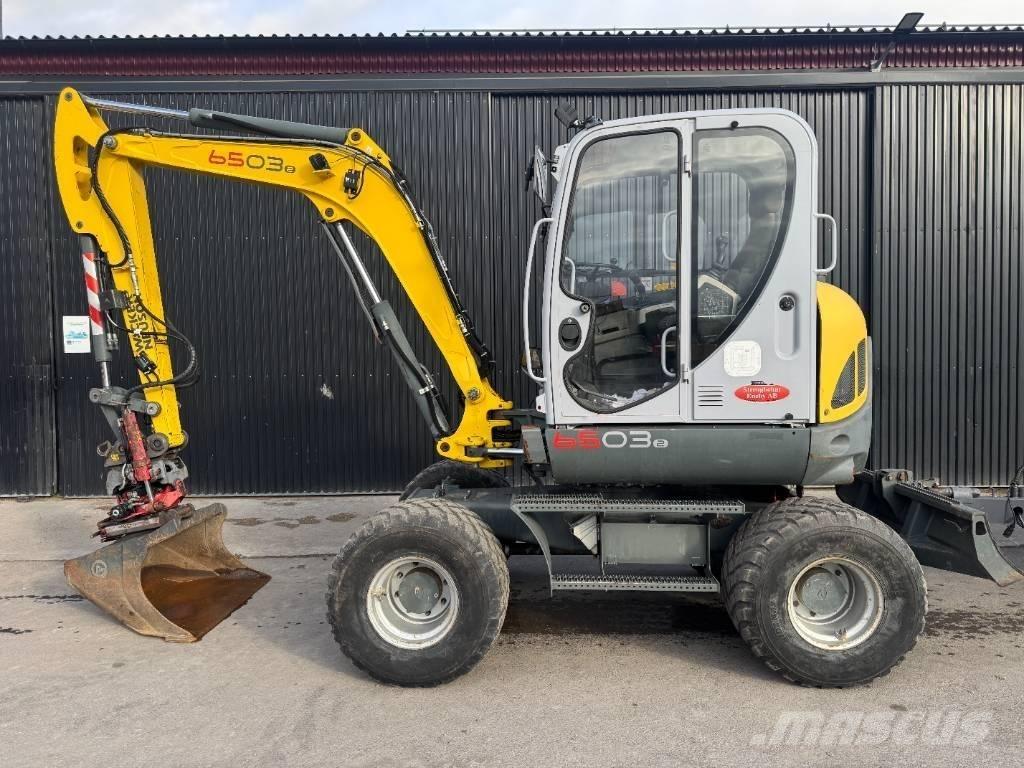 Wacker Neuson 6503 Ekskavatori uz riteņiem