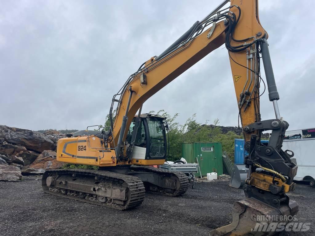 Liebherr R 924 Kāpurķēžu ekskavatori