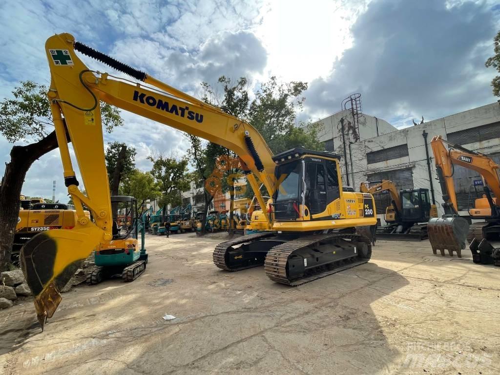 Komatsu PC 200-8 Kāpurķēžu ekskavatori