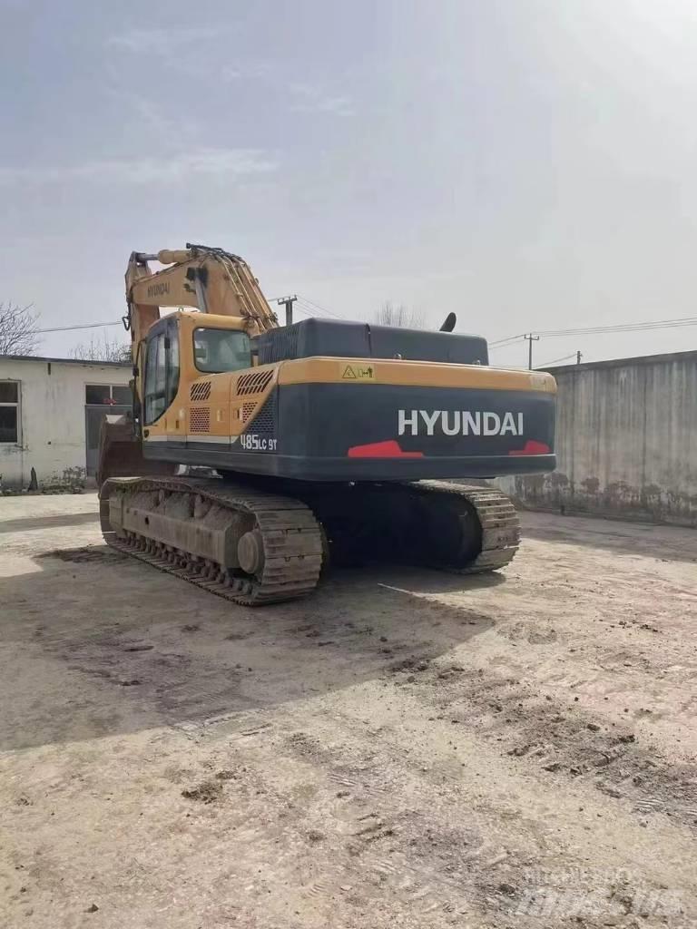 Hyundai 485LC 9T Kāpurķēžu ekskavatori