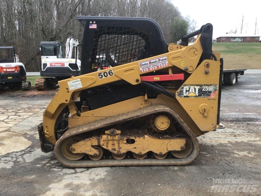 CAT 259 D Lietoti riteņu kompaktiekrāvēji