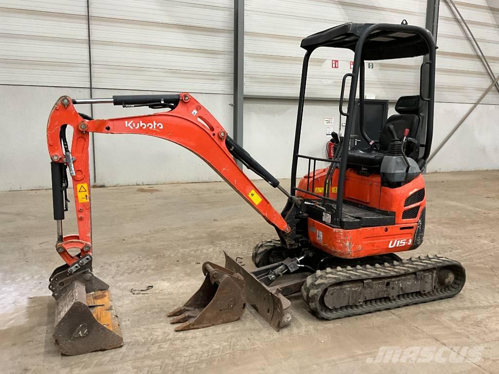 Kubota U 15-3 Mini ekskavatori < 7 t