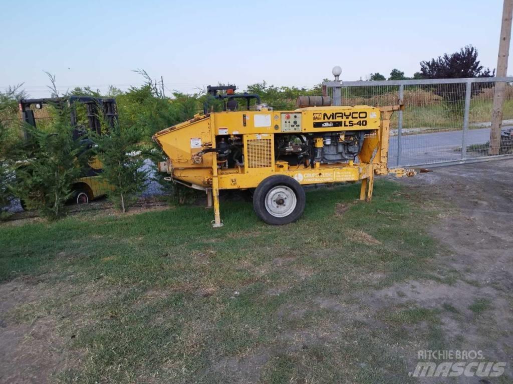 Mayco LS-40 Kravas mašīna- betona sūknis