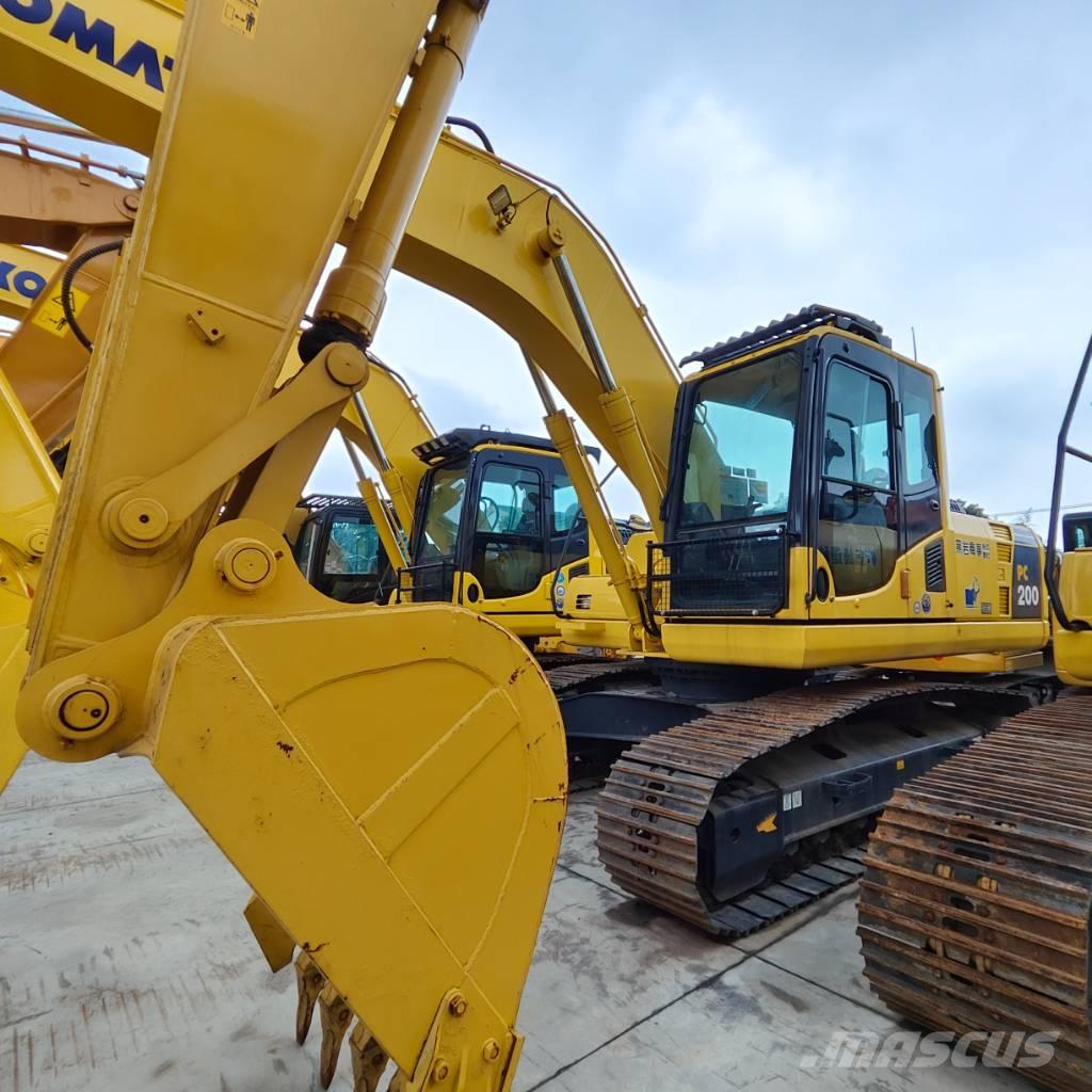 Komatsu PC 200-7 Kāpurķēžu ekskavatori