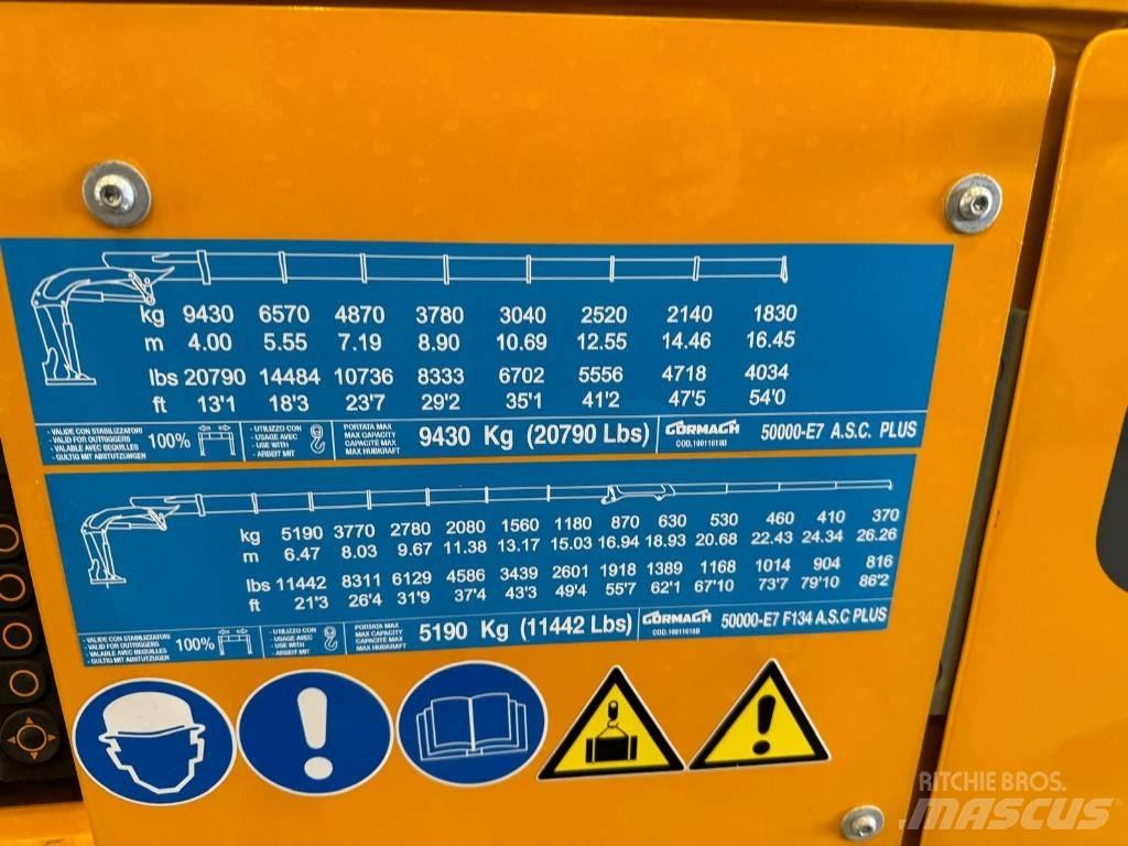JMG MC 50000 RE Celtņi nelīdzenām virsmām