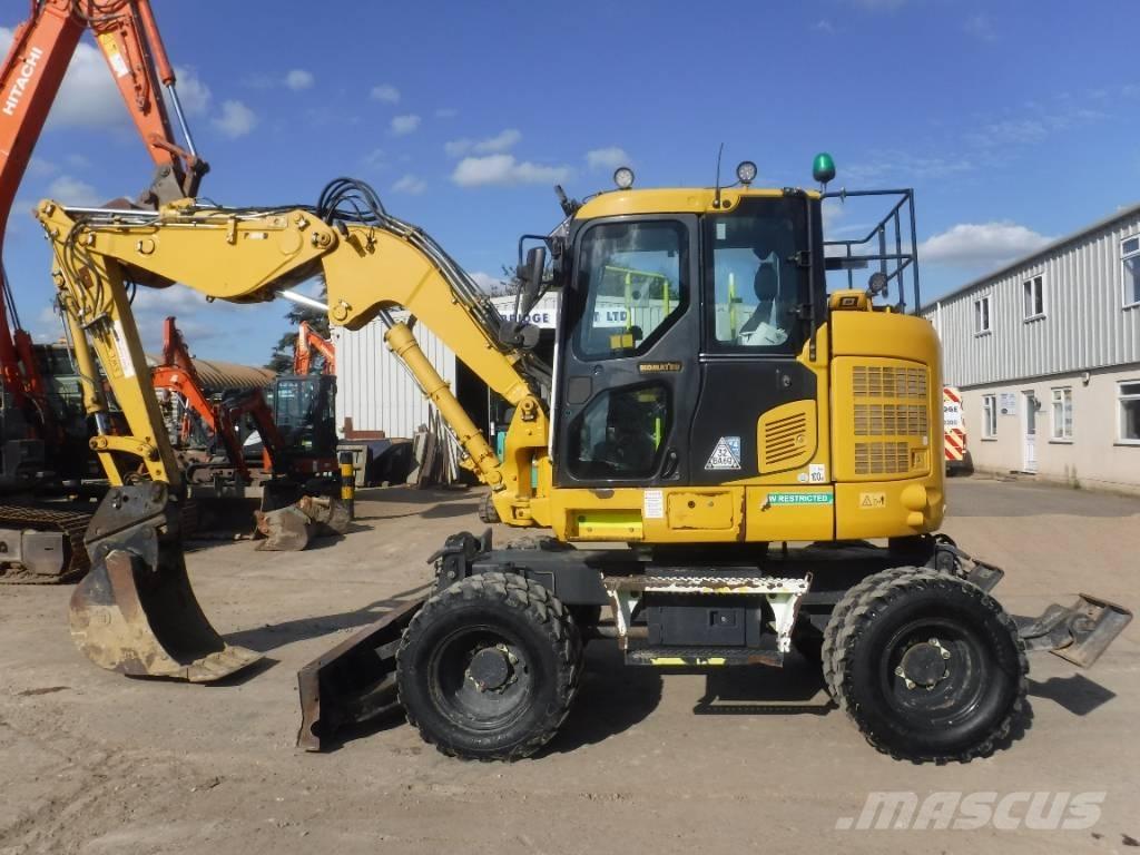 Komatsu PW118MR-11 Ekskavatori uz riteņiem