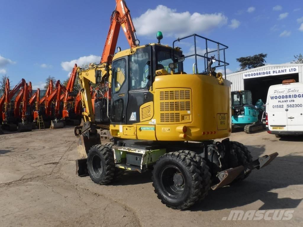 Komatsu PW118MR-11 Ekskavatori uz riteņiem