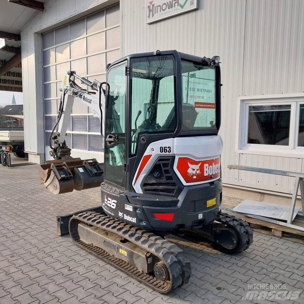 Bobcat E 26 Kabine Mini ekskavatori < 7 t
