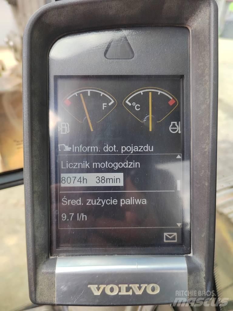 Volvo EC 180 DL Kāpurķēžu ekskavatori