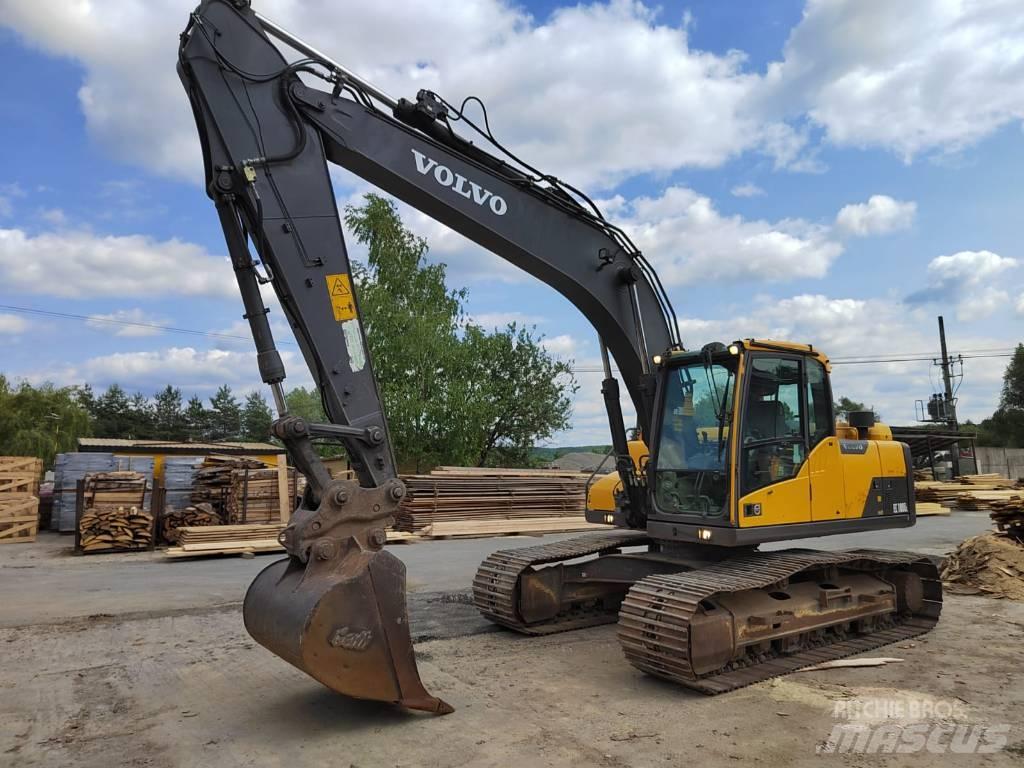Volvo EC 180 DL Kāpurķēžu ekskavatori