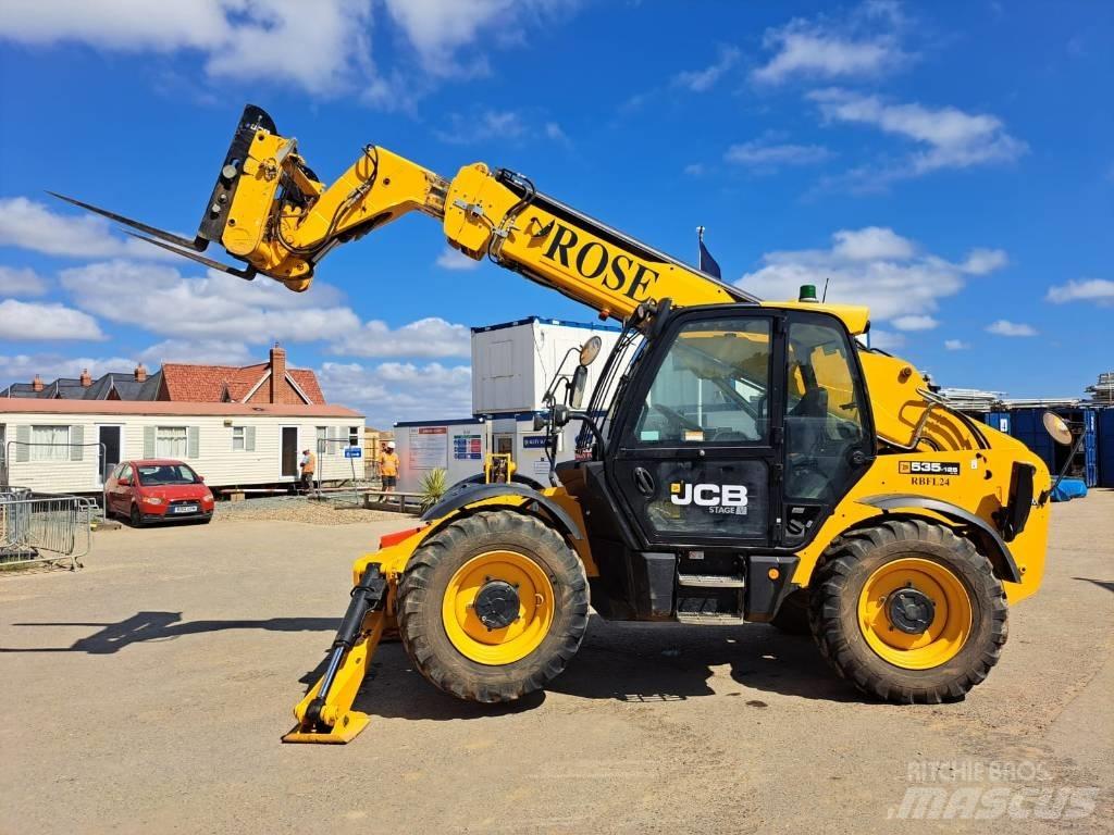 JCB 535 V 125 Teleskopiskie manipulatori
