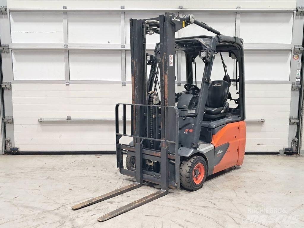 Linde E15-02 Elektriskie iekrāvēji