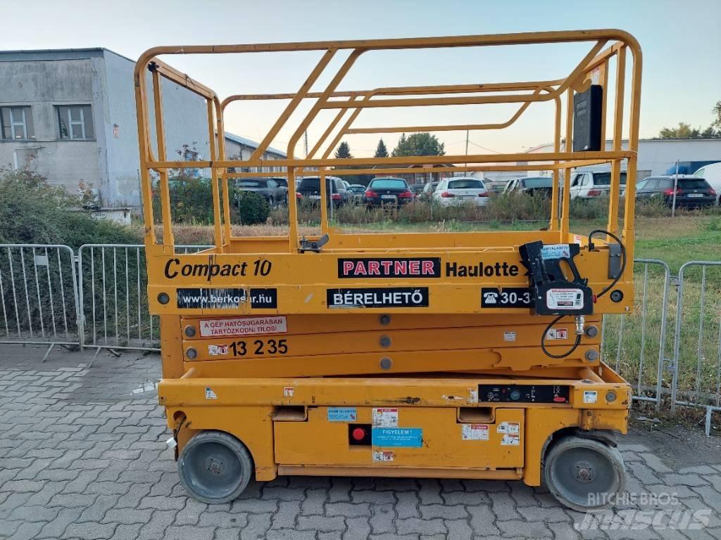 Haulotte Compact 10 Šķerveida pacēlāji