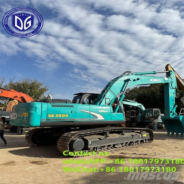 Kobelco SK350D Kāpurķēžu ekskavatori